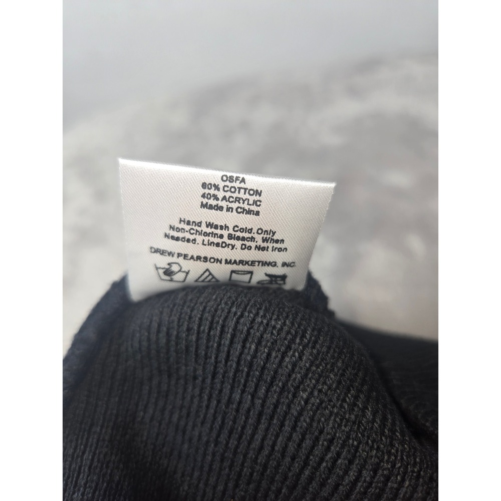 Florida Panthers Vintage Beanie Hat Black Embroidered Knit Cap OSFM NWT - Picture 4 of 4